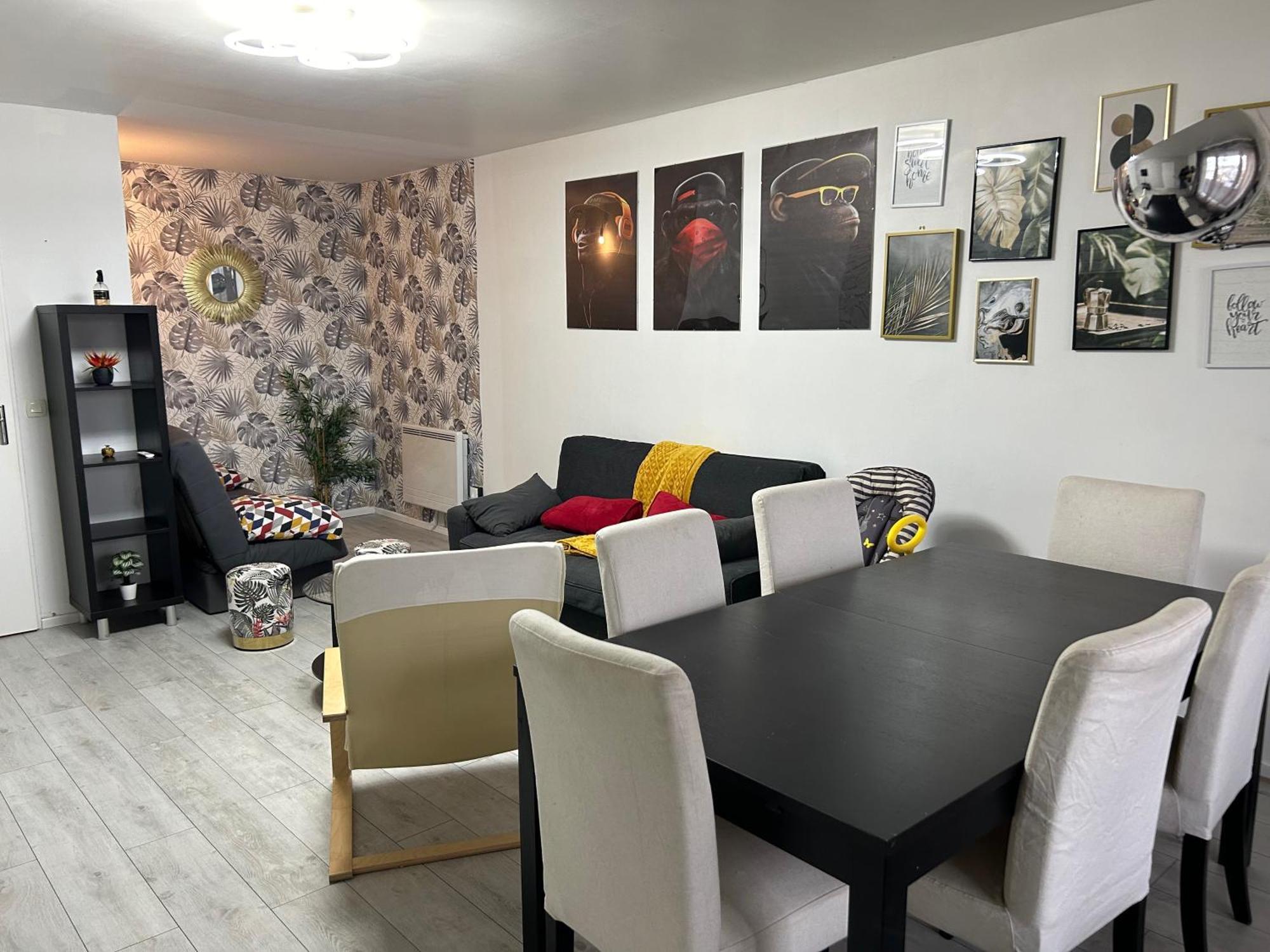 Appartement - Proche Rer - 2 Chambres & 4 Lits Double - Paris Orly Courcouronnes Bagian luar foto